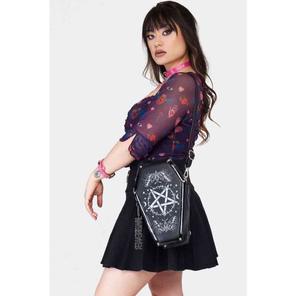 Jawbreaker - Pentagram Printed Coffin Sac bandoulière - Noir